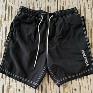 Nautica Black Swim Trunks